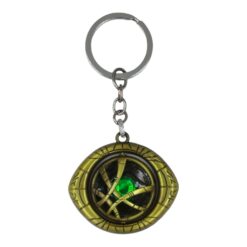 Doctor Strange Eye Spinning Metallic Keychain (Golden)