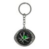 Doctor Strange Eye Spinning Metallic Keychain (Grey)