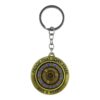Ironman Shield Spinning Metallic Keychain (Golden)