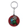 Anime Kakashi Spinning Metallic Keychain (Design 1)