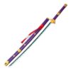 One Piece Anime Roronoa Zoro Enma Purple 104 cm Wooden Katana Sword