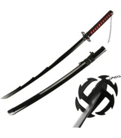 Bleach Anime Ichigo Kurosaki Zangetsu 104 cm Wooden Katana Sword