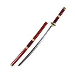One Piece Anime Roronoa Zoro Sandai Kitetsu 104 cm Wooden Katana Sword