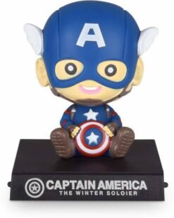 Baby Captain America Bobblehead with Mobile Holder