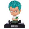 Roronoa Zoro One Piece Bobblehead with Mobile Holder