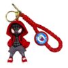 Spider Man Red Hoodies 3D Keychain – Anime Accessory for Bags, Keys, Backpacks (RK-84)