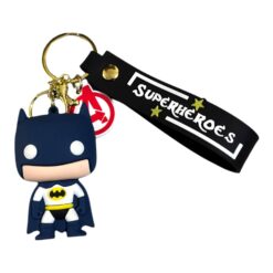 Batman Superheroes 3D Keychain – Anime Accessory for Bags, Keys, Backpacks (RK-91)