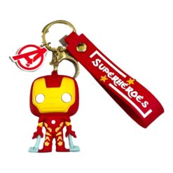 Ironman Superheroes 3D Keychain – Anime Accessory for Bags, Keys, Backpacks (RK-92)