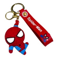 Spiderman Superheroes 3D Keychain – Anime Accessory for Bags, Keys, Backpacks (RK-95)