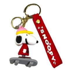Snoopy 3D Keychain – Anime Accessory for Bags, Keys, Backpacks (RK-105)
