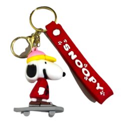 Snoopy 3D Keychain – Anime Accessory for Bags, Keys, Backpacks (RK-106)