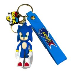 Sonic Heroes Blue 3D Keychain – Anime Accessory for Bags, Keys, Backpacks (RK-107)