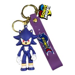 Sonic Heroes Purpul 3D Keychain – Anime Accessory for Bags, Keys, Backpacks (RK-108)