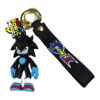 Sonic Heroes Black 3D Keychain – Anime Accessory for Bags, Keys, Backpacks (RK-111)