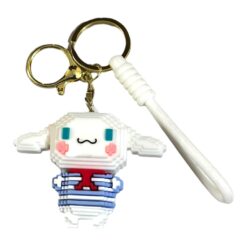 Nanoblocks N-Fig 3D Keychain – Anime Accessory for Bags, Keys, Backpacks (RK-120)