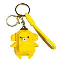 Nanoblocks N-Fig 3D Keychain – Anime Accessory for Bags, Keys, Backpacks (RK-124)
