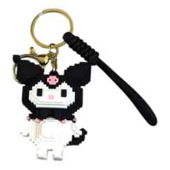 Nanoblocks N-Fig 3D Keychain – Anime Accessory for Bags, Keys, Backpacks (RK-125)
