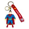 SuperMan 3D Keychain – Anime Accessory for Bags, Keys, Backpacks (RK-129)