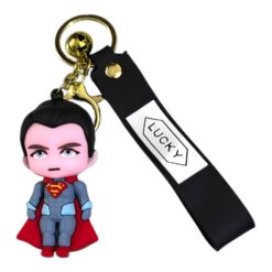 Superman 3D Keychain – Anime Accessory for Bags, Keys, Backpacks (RK-132)