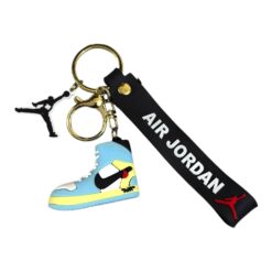 Sky Blue Air Jordan Shoes 3D Keychain – Accessory for Bags, Keys, Backpacks (RK-151)