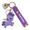 Purpul Unicorn 3D Keychain – Accessory for Bags, Keys, Backpacks (RK-165)