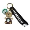 Starbucks Bear 3D Keychain – Accessory for Bags, Keys, Backpacks (RK-183)