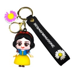 Disney Princess Snow White 3D Keychain – Anime Accessory for Bags, Keys, Backpacks (RK-211)
