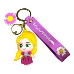 Disney Princess Rapunzel 3D Keychain – Anime Accessory for Bags, Keys, Backpacks (RK-212)