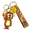 Jerry 3D Cartoon Character Keychain – Anime Accessory for Bags, Keys, Backpacks (RK-252)