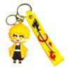 Demon Slayer Anime 3D Zenitsu Keychain – Anime Accessory for Bags, Keys, Backpacks (RK-258)