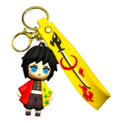 Demon Slayer Anime 3D Giyu Tomioka Keychain – Anime Accessory for Bags, Keys, Backpacks (RK-260)