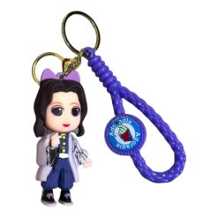 Demon Slayer Anime 3D Shinobu Kocho Keychain – Anime Accessory for Bags, Keys, Backpacks (RK-261)