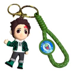 Demon Slayer Anime 3D Tanjiro Keychain – Anime Accessory for Bags, Keys, Backpacks (RK-264)