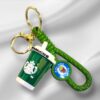 Starbucks Coffee Cup PVC Shinning Premium 3D Green Keychain(PK-02)