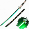 Demon Slayer Anime Shinazugawa Sanemi 104 cm Wooden LED Katana Sword