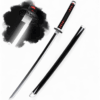 Demon Slayer Anime Tanjiro Kamado 104 cm Wooden LED Katana Sword
