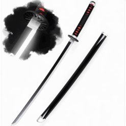 Demon Slayer Anime Tanjiro Kamado 104 cm Wooden LED Katana Sword