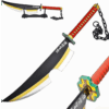 Demon Slayer Anime Tengen Uzui Kamado 78cm Wooden Katana Sword